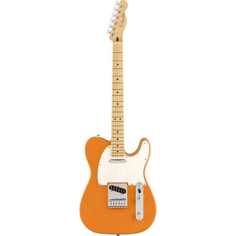 Fender Player Telecaster-Guitar & Bass-Fender-Maple-Capri Orange-Logans Pianos