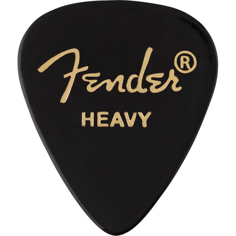 Fender Premium Guitar Picks - 12 Pack-Guitar & Bass-Fender-Heavy-Black-Logans Pianos
