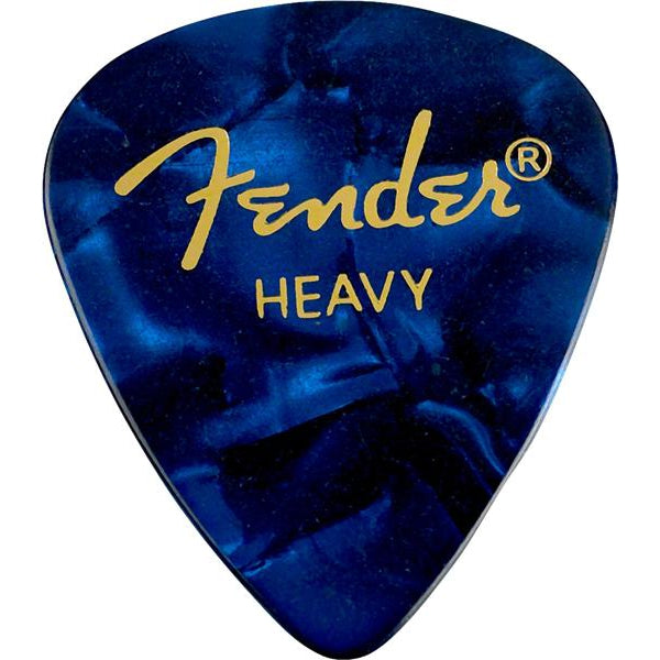Fender Premium Guitar Picks - 12 Pack-Guitar & Bass-Fender-Heavy-Blue Moto-Logans Pianos