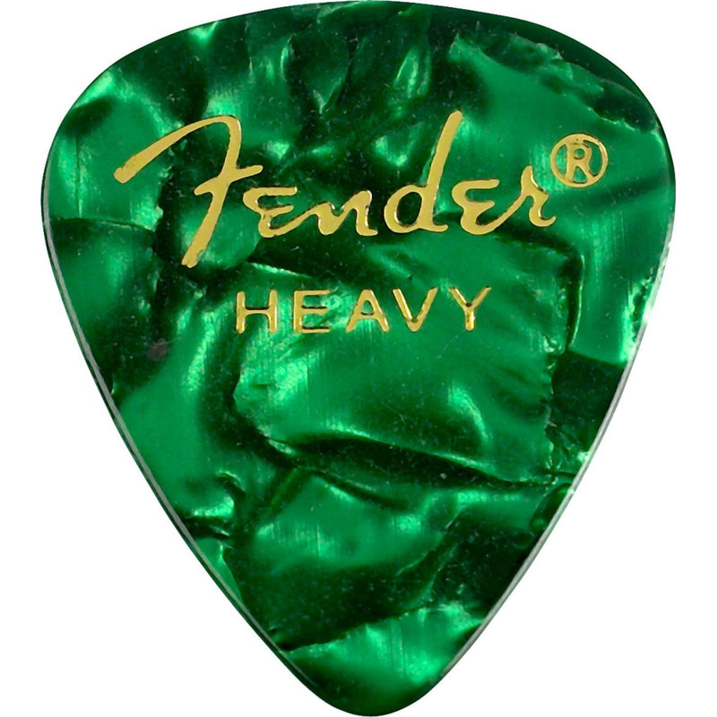 Fender Premium Guitar Picks - 12 Pack-Guitar & Bass-Fender-Heavy-Green Moto-Logans Pianos