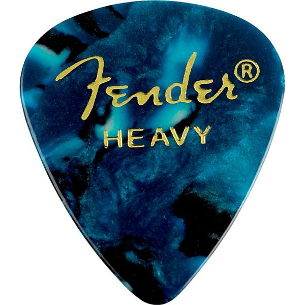 Fender Premium Guitar Picks - 12 Pack-Guitar & Bass-Fender-Heavy-Ocean Turquoise-Logans Pianos