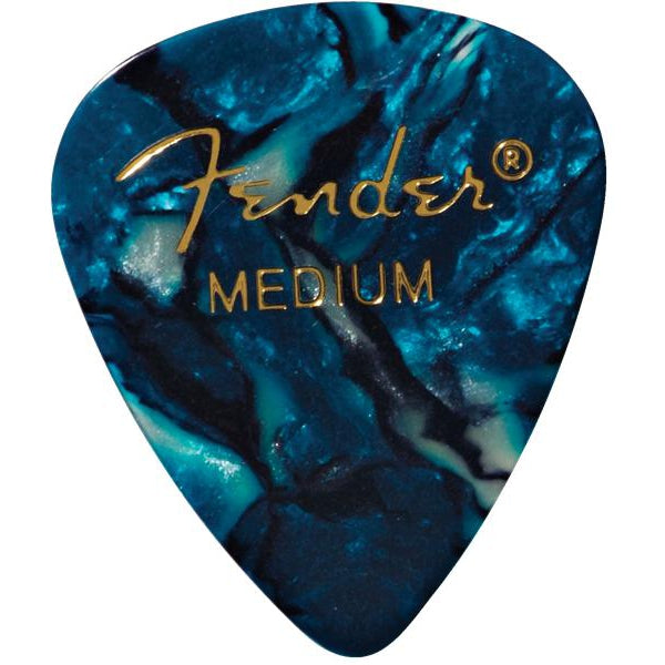 Fender Premium Guitar Picks - 12 Pack-Guitar & Bass-Fender-Thin-Blue Moto-Logans Pianos
