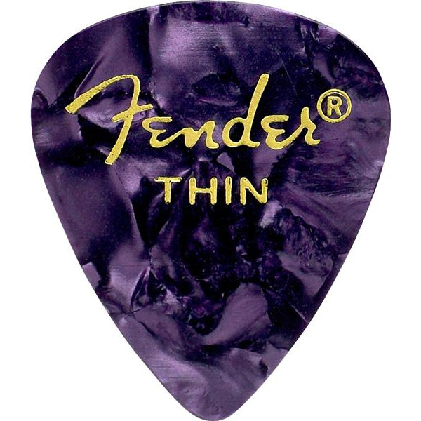Fender Premium Guitar Picks - 12 Pack-Guitar & Bass-Fender-Thin-Blue Moto-Logans Pianos