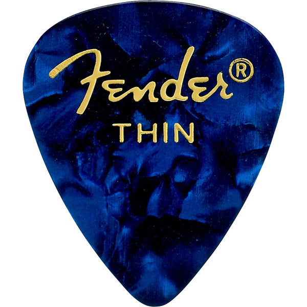 Fender Premium Guitar Picks - 12 Pack-Guitar & Bass-Fender-Thin-Blue Moto-Logans Pianos