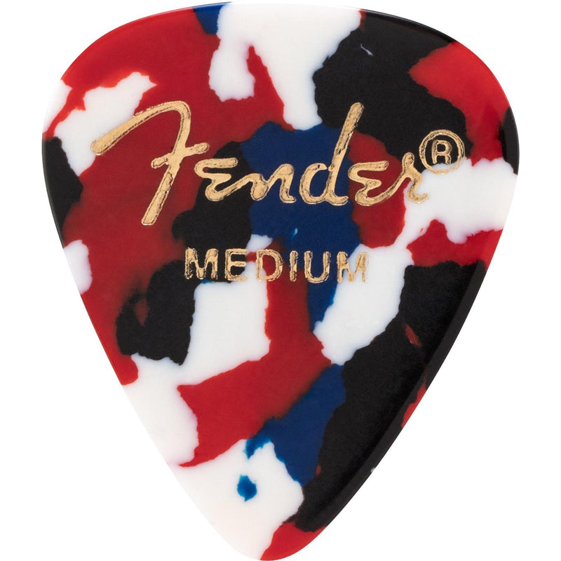 Fender Premium Guitar Picks - 12 Pack-Guitar & Bass-Fender-Medium-Confetti-Logans Pianos
