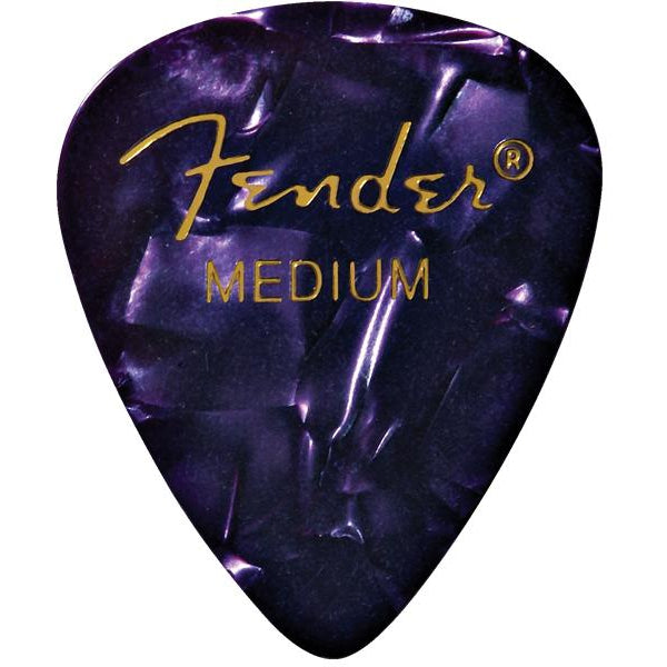 Fender Premium Guitar Picks - 12 Pack-Guitar & Bass-Fender-Medium-Purple Moto-Logans Pianos