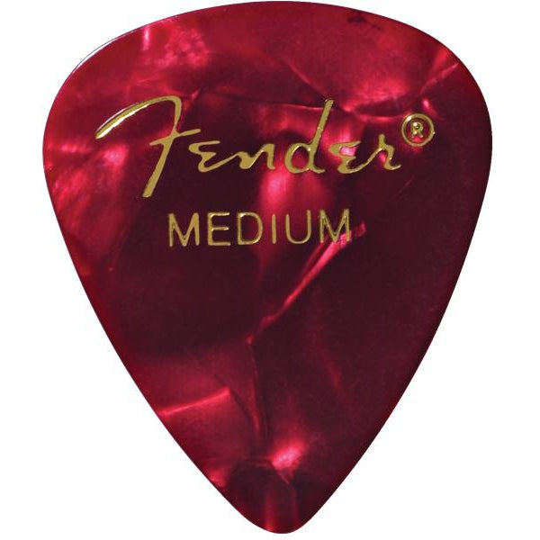 Fender Premium Guitar Picks - 12 Pack-Guitar & Bass-Fender-Medium-Red Moto-Logans Pianos