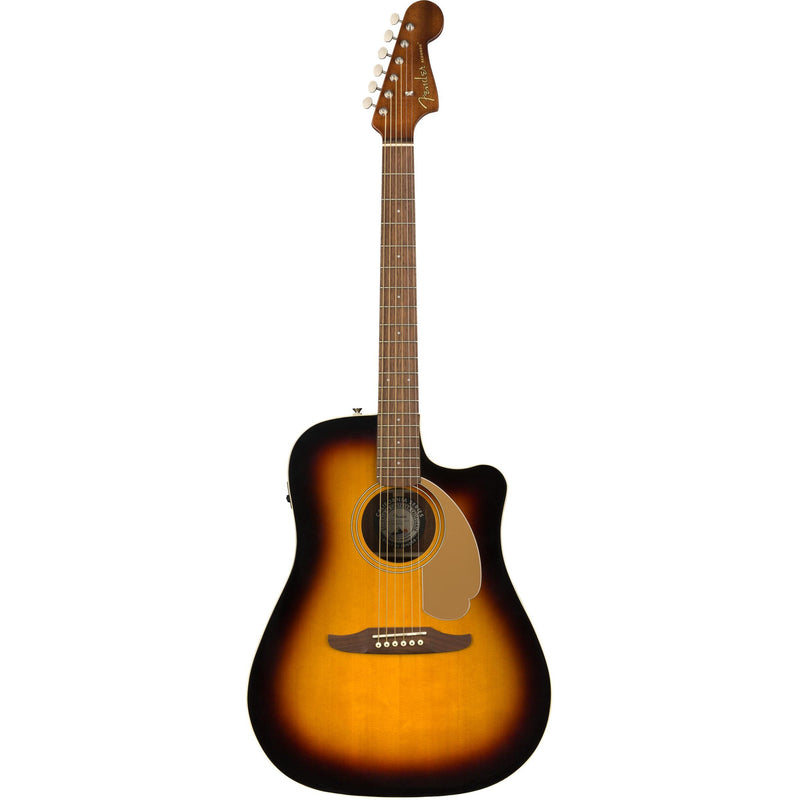 Fender Redondo Player Acoustic Electric Guitar-Guitar & Bass-Fender-Sunburst-Logans Pianos