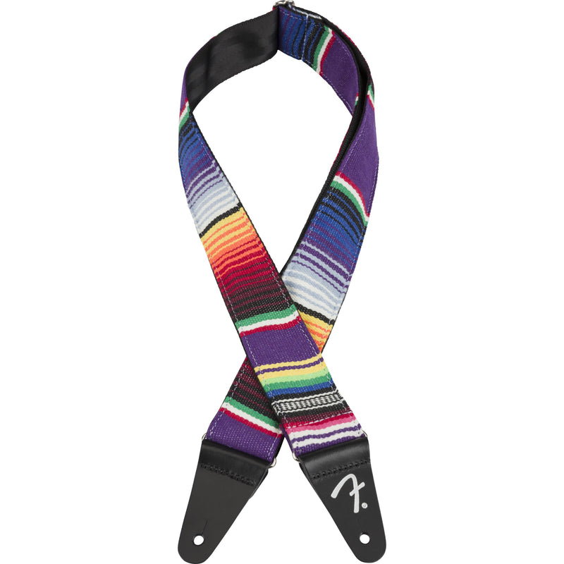Fender Serape Guitar Strap-Guitar & Bass-Fender-Purple Multi-Logans Pianos