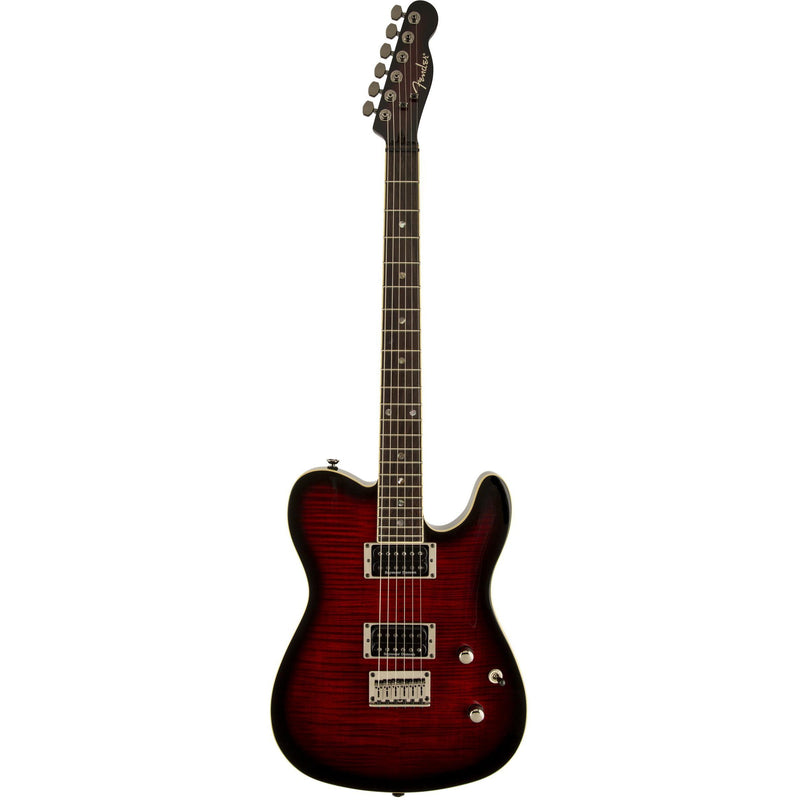 Fender Special Edition Custom Telecaster FMT HH Electric Guitar-Guitar & Bass-Fender-Black Cherry Burst-Logans Pianos