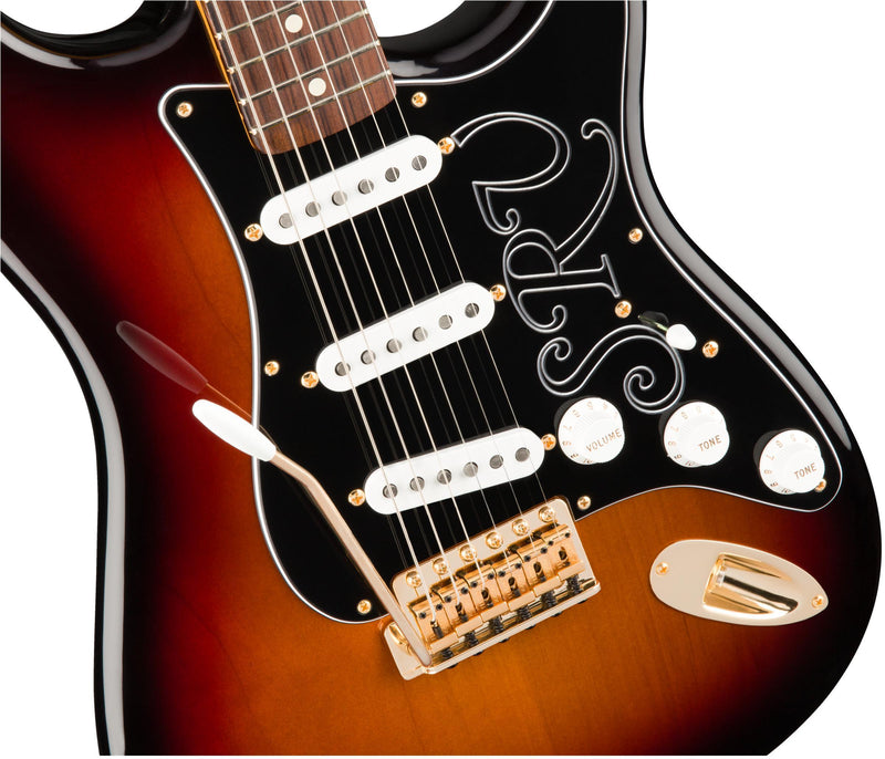 Fender Stevie Ray Vaughan Stratocaster Electric Guitar-Guitar & Bass-Fender-3-Color Sunburst-Logans Pianos