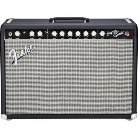 Fender SuperSonic 22 Combo Guitar Amp-Guitar & Bass-Fender-Blonde/Oxblood-Logans Pianos
