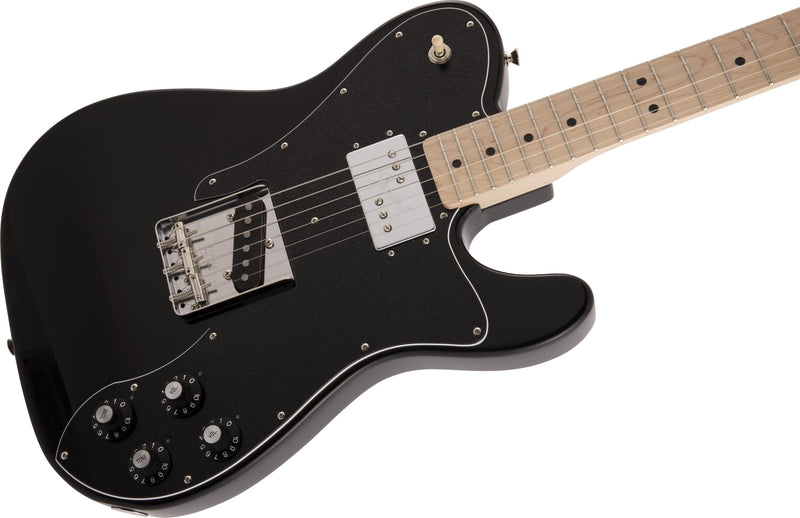 Fender Traditional 70s Telecaster Custom Electric Guitar-Guitar & Bass-Fender-Black-Logans Pianos