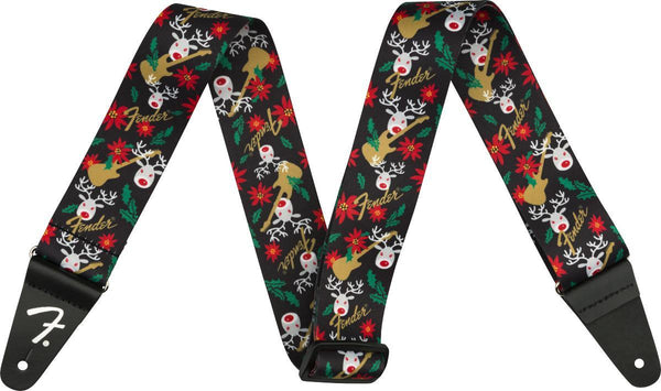 Fender Ugly Christmas Sweater Guitar Strap-Guitar & Bass-Fender-Logans Pianos