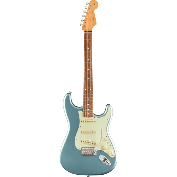 Fender Vintera '60s Stratocaster Electric Guitar-Guitar & Bass-Fender-Ice Blue Metallic-Logans Pianos