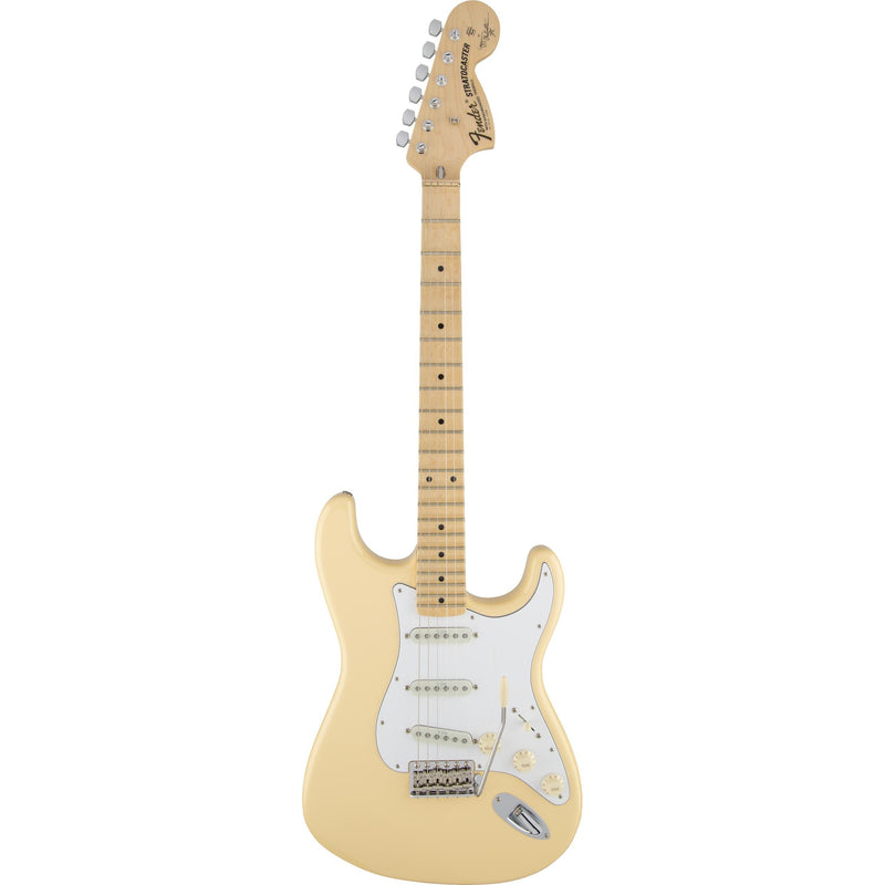 Fender Yngwie Malmsteen Stratocaster-Guitar & Bass-Fender-Maple-Vintage White-Logans Pianos