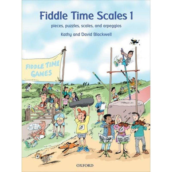 Fiddle Time Scales 1-Sheet Music-Oxford University Press-Logans Pianos