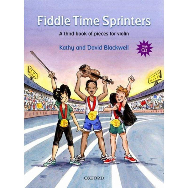 Fiddle Time Sprinters + CD, revised edition-Sheet Music-Oxford University Press-Logans Pianos