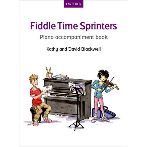 Fiddle Time Sprinters Piano Accompaniment Book-Sheet Music-Oxford University Press-Logans Pianos