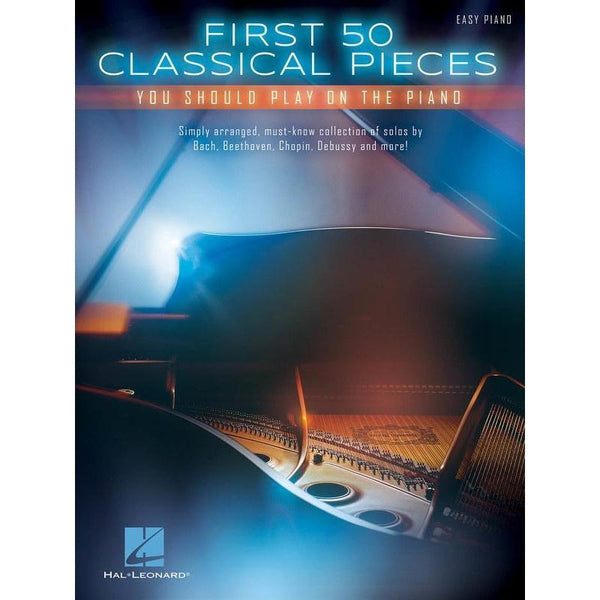 First 50 Classical Pieces-Sheet Music-Hal Leonard-Logans Pianos