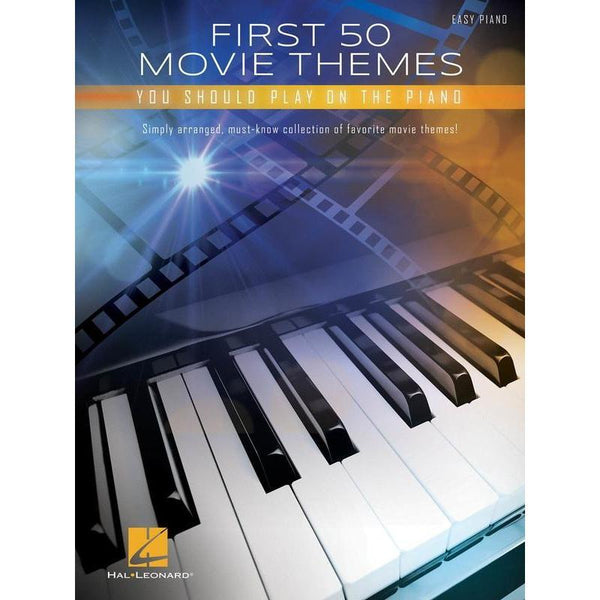 First 50 Movie Themes You Should Play on Piano-Sheet Music-Hal Leonard-Logans Pianos