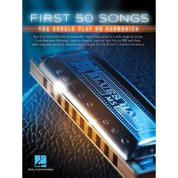 First 50 Songs You Should Play on Harmonica-Sheet Music-Hal Leonard-Logans Pianos