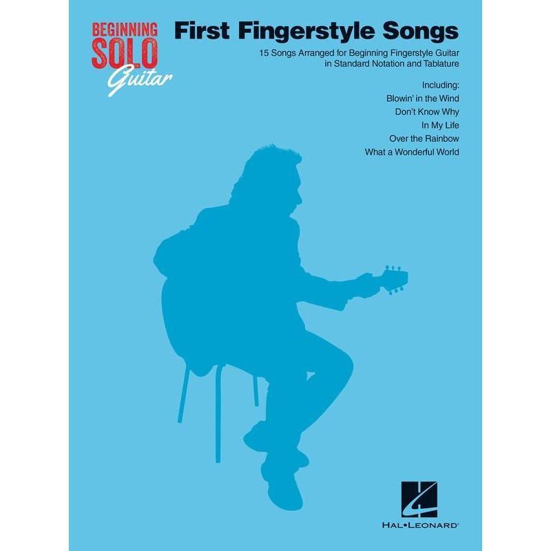 First Fingerstyle Songs-Sheet Music-Hal Leonard-Logans Pianos