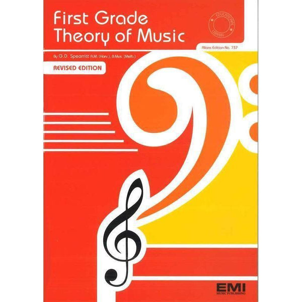 First Grade Theory of Music-Sheet Music-EMI Music Publishing-Logans Pianos