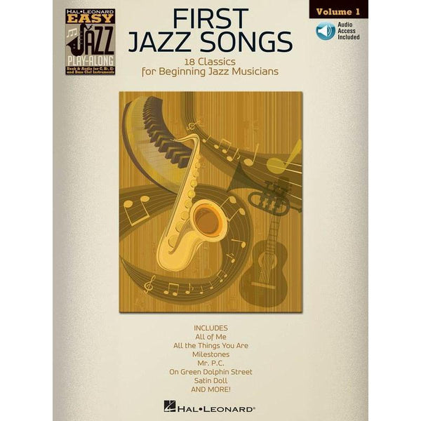 First Jazz Songs-Sheet Music-Hal Leonard-Logans Pianos