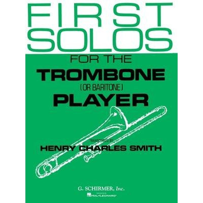 First Solos for the Trombone Player-Sheet Music-G. Schirmer Inc.-Logans Pianos