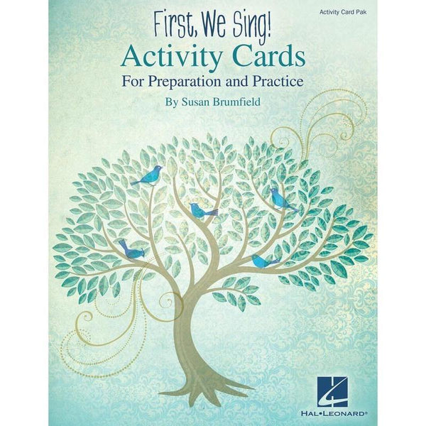 First, We Sing! Activity Cards-Sheet Music-Hal Leonard-Logans Pianos