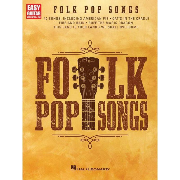 Folk Pop Songs-Sheet Music-Hal Leonard-Logans Pianos
