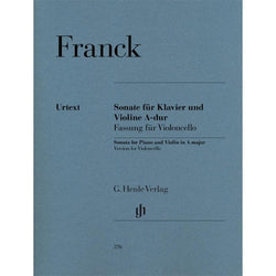 Franck Sonata A Major Version-Sheet Music-G. Henle Verlag-Logans Pianos