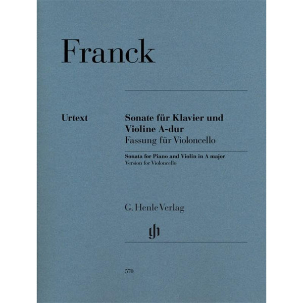 Franck Sonata A Major Version-Sheet Music-G. Henle Verlag-Logans Pianos