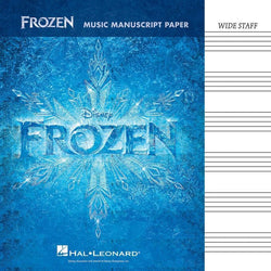 Frozen - Music Manuscript Paper-Sheet Music-Hal Leonard-Logans Pianos