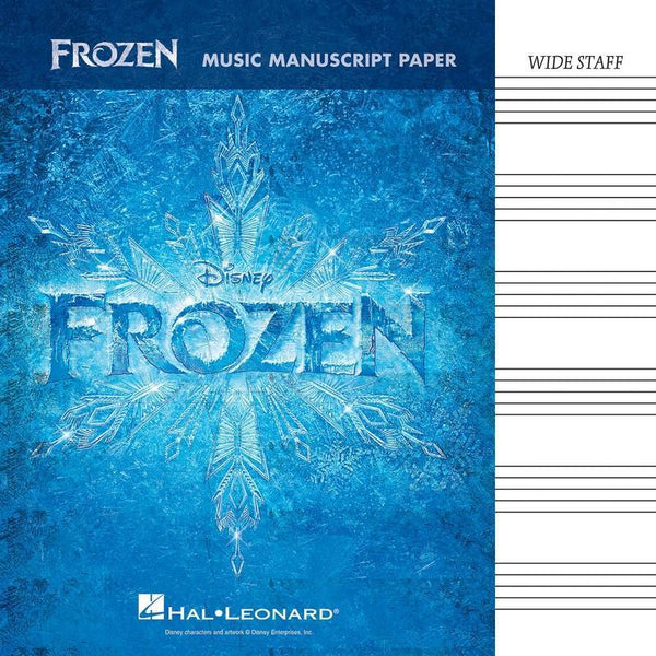 Frozen - Music Manuscript Paper-Sheet Music-Hal Leonard-Logans Pianos