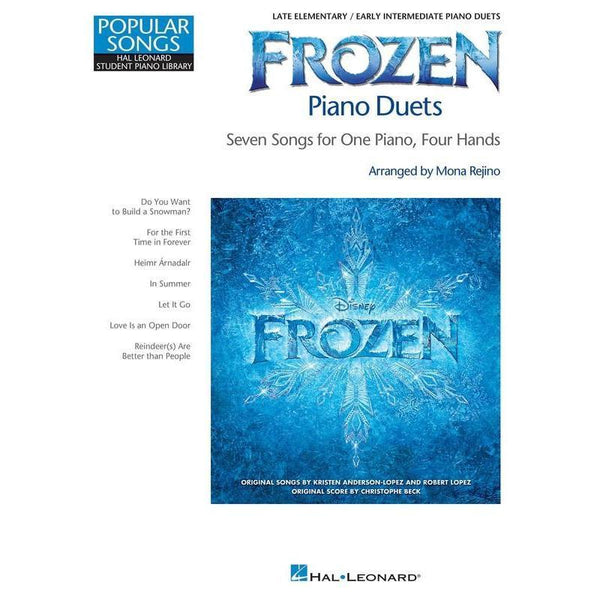Frozen Piano Duets-Sheet Music-Hal Leonard-Logans Pianos