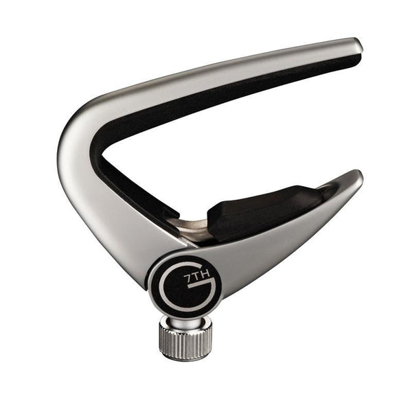 G7 Newport Capo-Guitar & Bass-G7TH-Silver-Logans Pianos