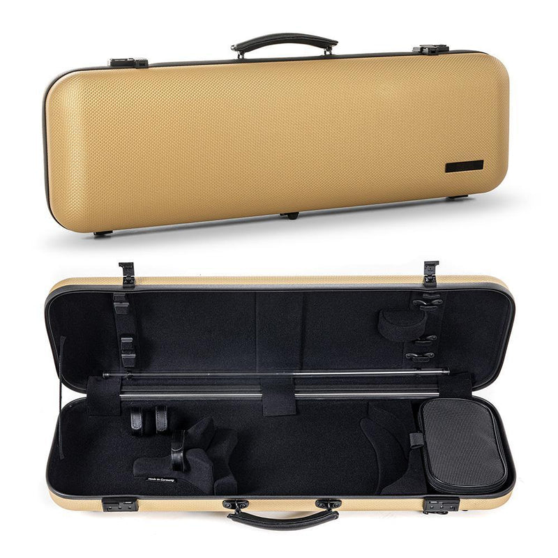 GEWA Air Avantgarde 2.4kg Oblong Violin Case-Orchestral Strings-Gewa-Gold-Logans Pianos