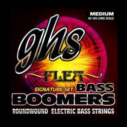 GHS Flea Signature Bass Boomers Bass Guitar Strings-Guitar & Bass-GHS-Medium (.045 - .105)-Logans Pianos