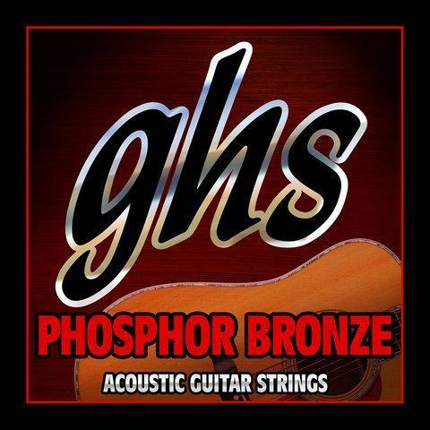 GHS Phosphor Bronze Acoustic Guitar Strings-Guitar & Bass-GHS-Extra Light (.011 - .050)-Logans Pianos