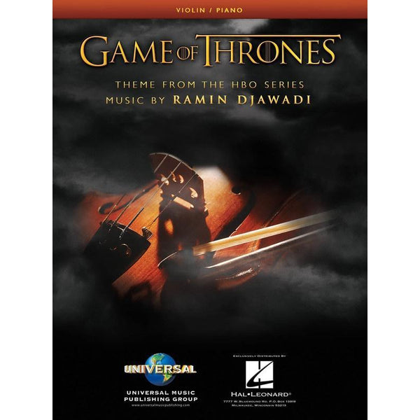 Game of Thrones for Violin/ Piano-Sheet Music-Hal Leonard Australia-Logans Pianos