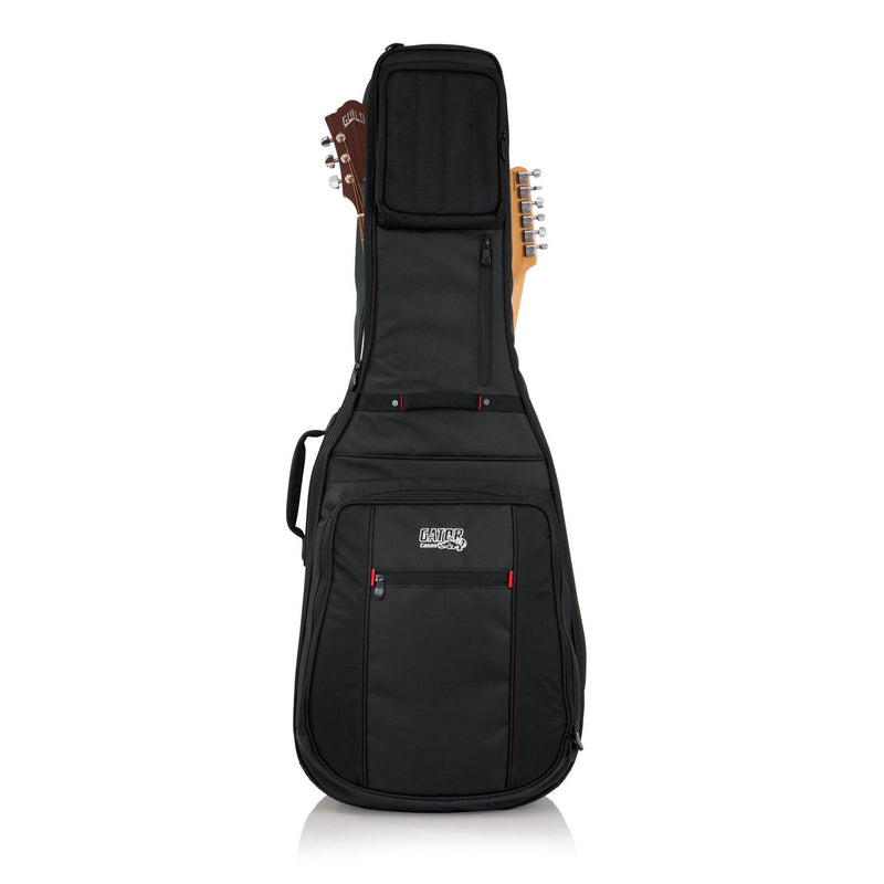 Gator Pro-Go Acoustic/Electric Double Guitar Bag-Guitar & Bass-Gator-Logans Pianos