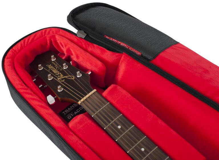 Gator Transit Acoustic Guitar Bag-Guitar & Bass-Gator-Black-Logans Pianos