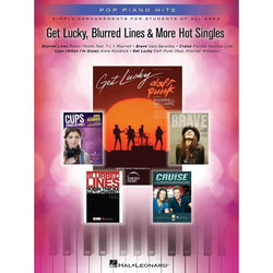 Get Lucky, Blurred Lines & More Hot Singles-Sheet Music-Hal Leonard-Logans Pianos