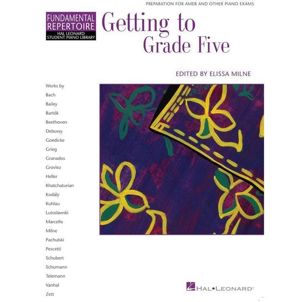 Getting To Grade Five-Sheet Music-Hal Leonard-Book Only-Logans Pianos