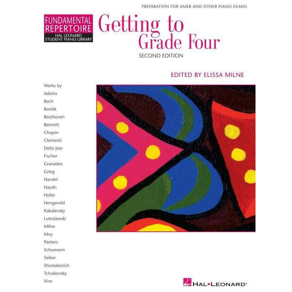 Getting To Grade Four-Sheet Music-Hal Leonard-Book Only-Logans Pianos