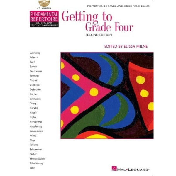 Getting To Grade Four-Sheet Music-Hal Leonard-Book/Online Audio-Logans Pianos