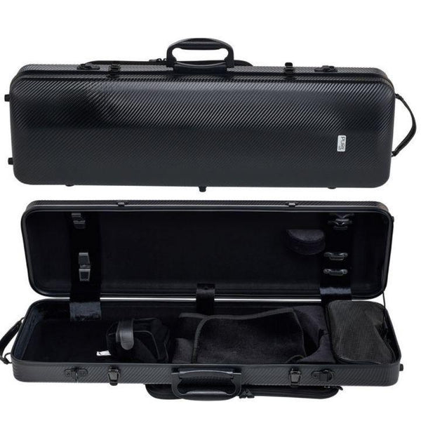 Gewa Pure 2.4kg Oblong Violin Case-Orchestral Strings-Gewa-Black-Logans Pianos