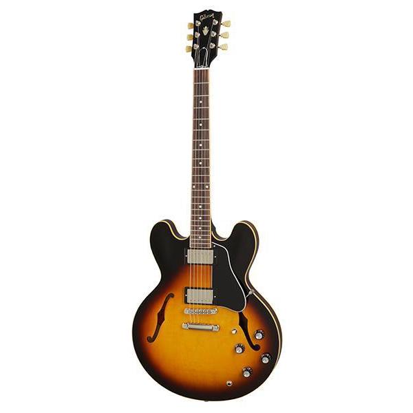 Gibson ES-335 Semi-Hollow Electric Guitar-Guitar & Bass-Gibson-Vintage Ebony-Logans Pianos